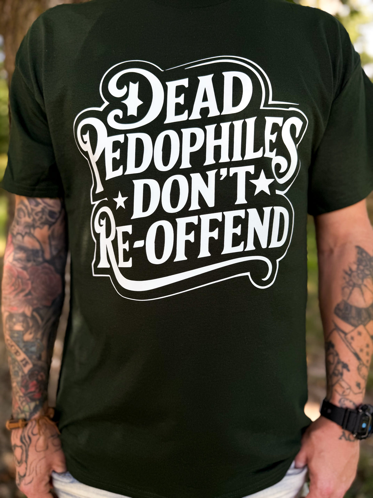 Dead Pedophiles Don't Re-offend