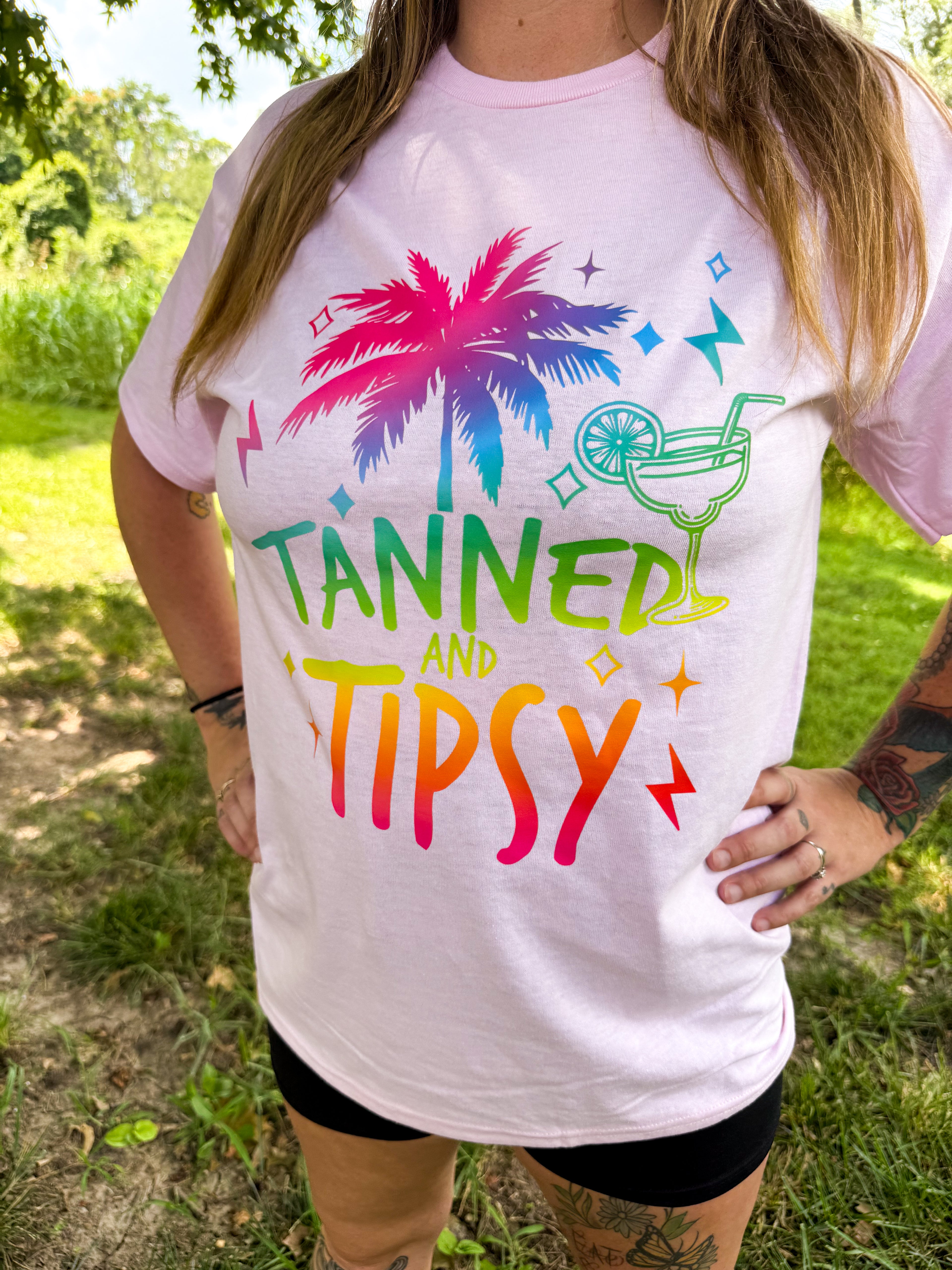 Tropical Tanned And Tipsy