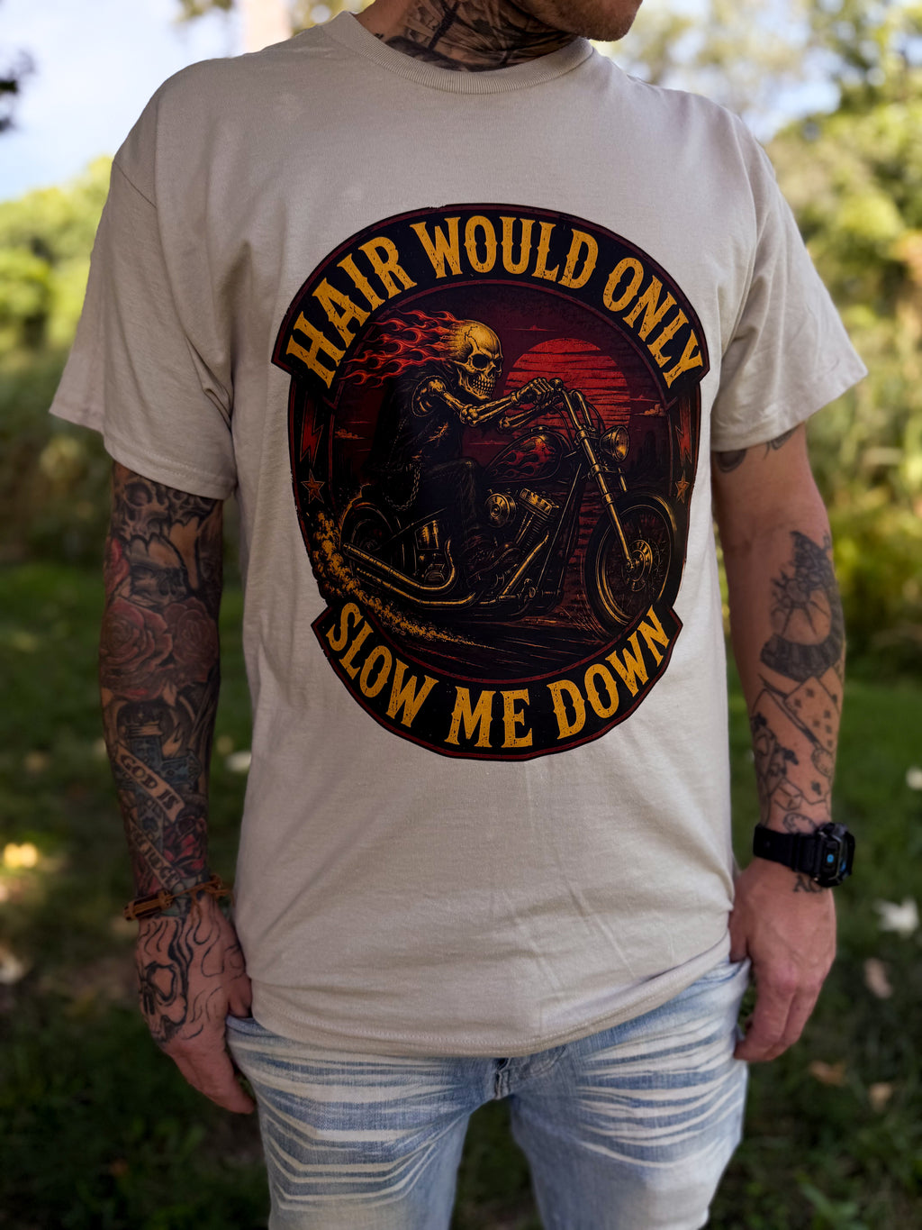 Hair Would Only Slow Me DOwn