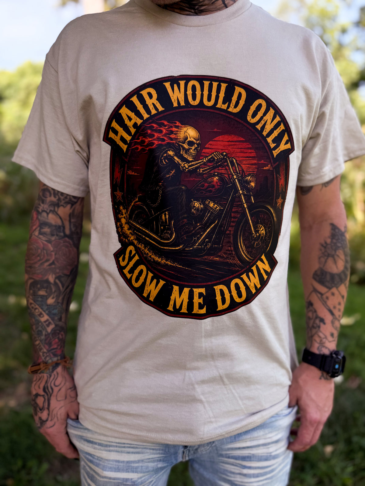 Hair Would Only Slow Me DOwn