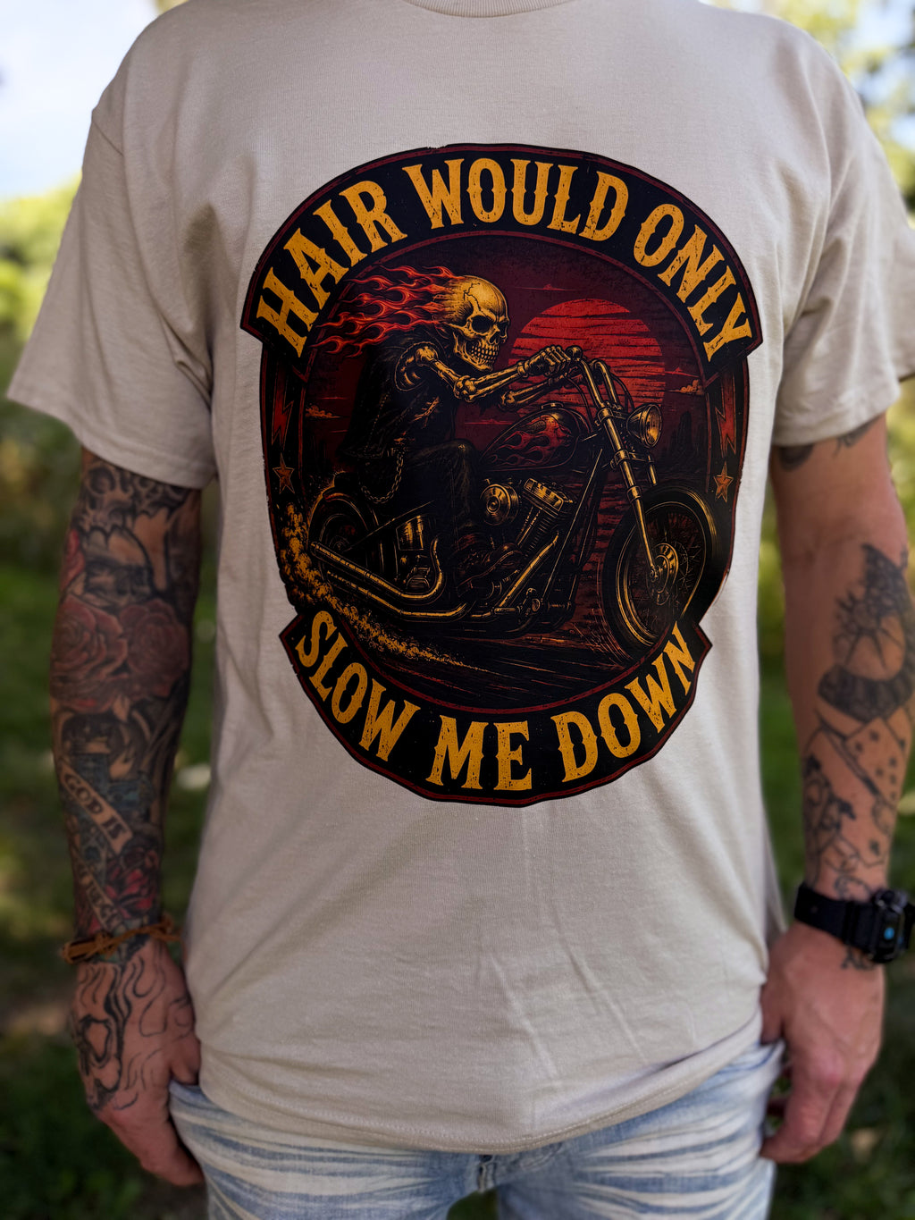 Hair Would Only Slow Me DOwn