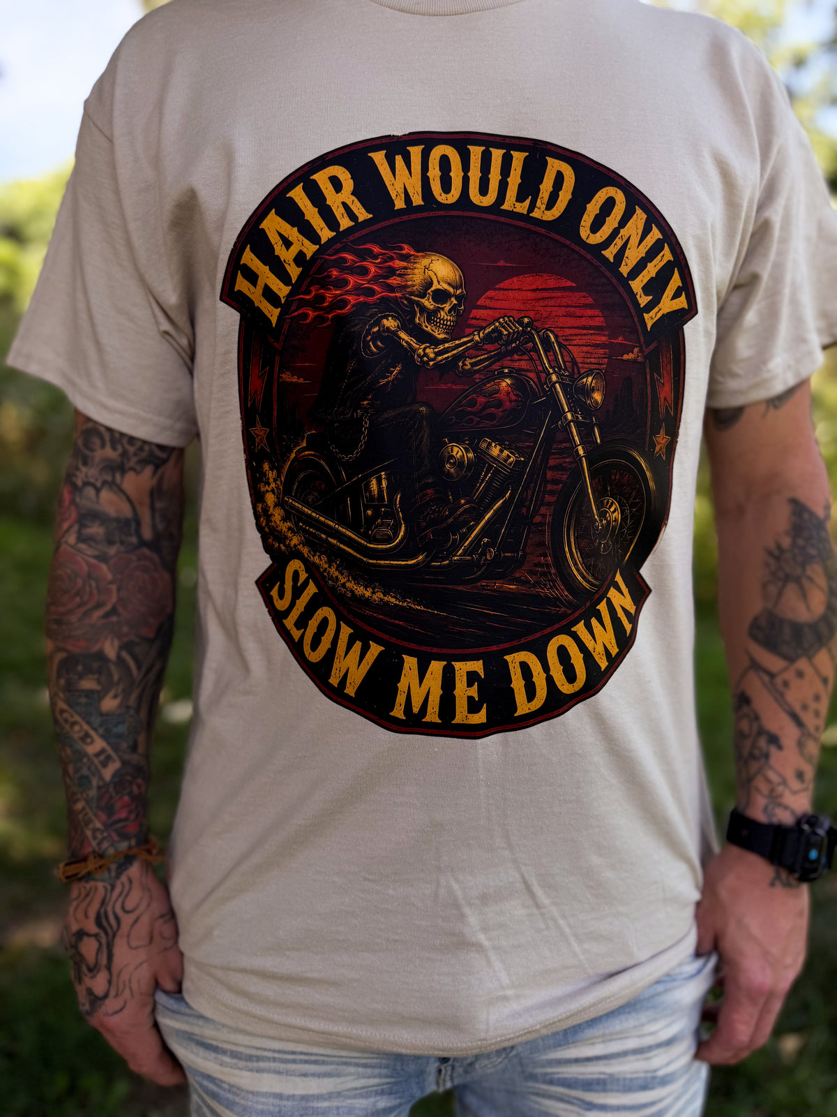 Hair Would Only Slow Me DOwn