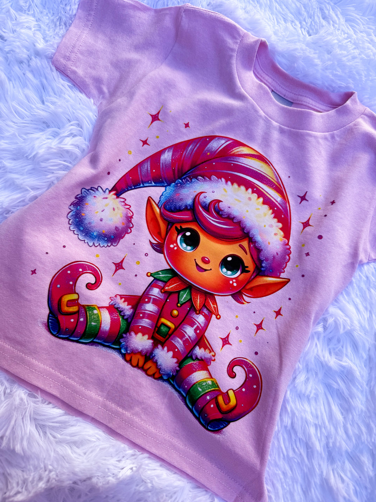Mini Elf Light Pink 3T T-Shirt