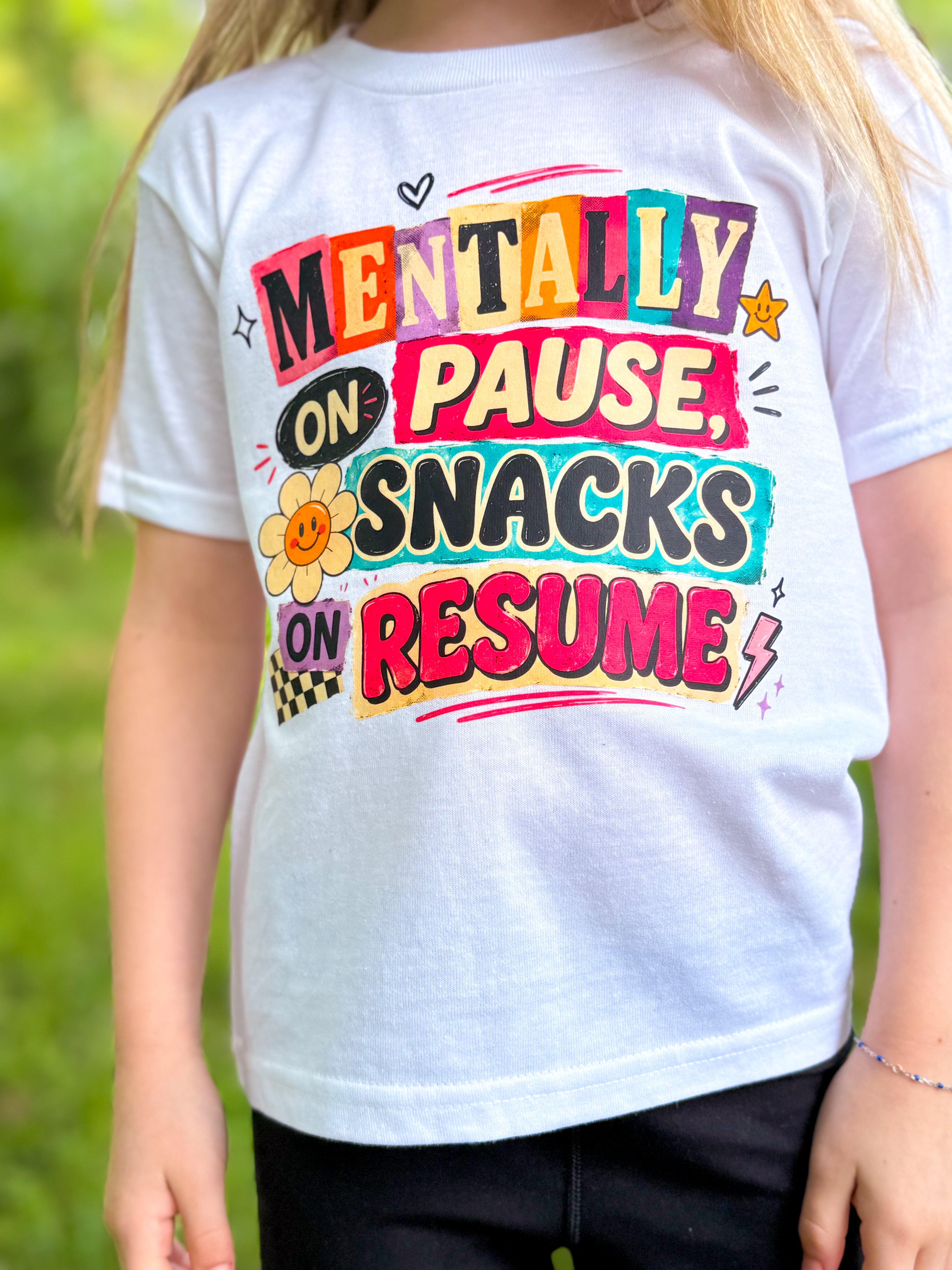 Mini Mentally On Pause Snacks On Resume