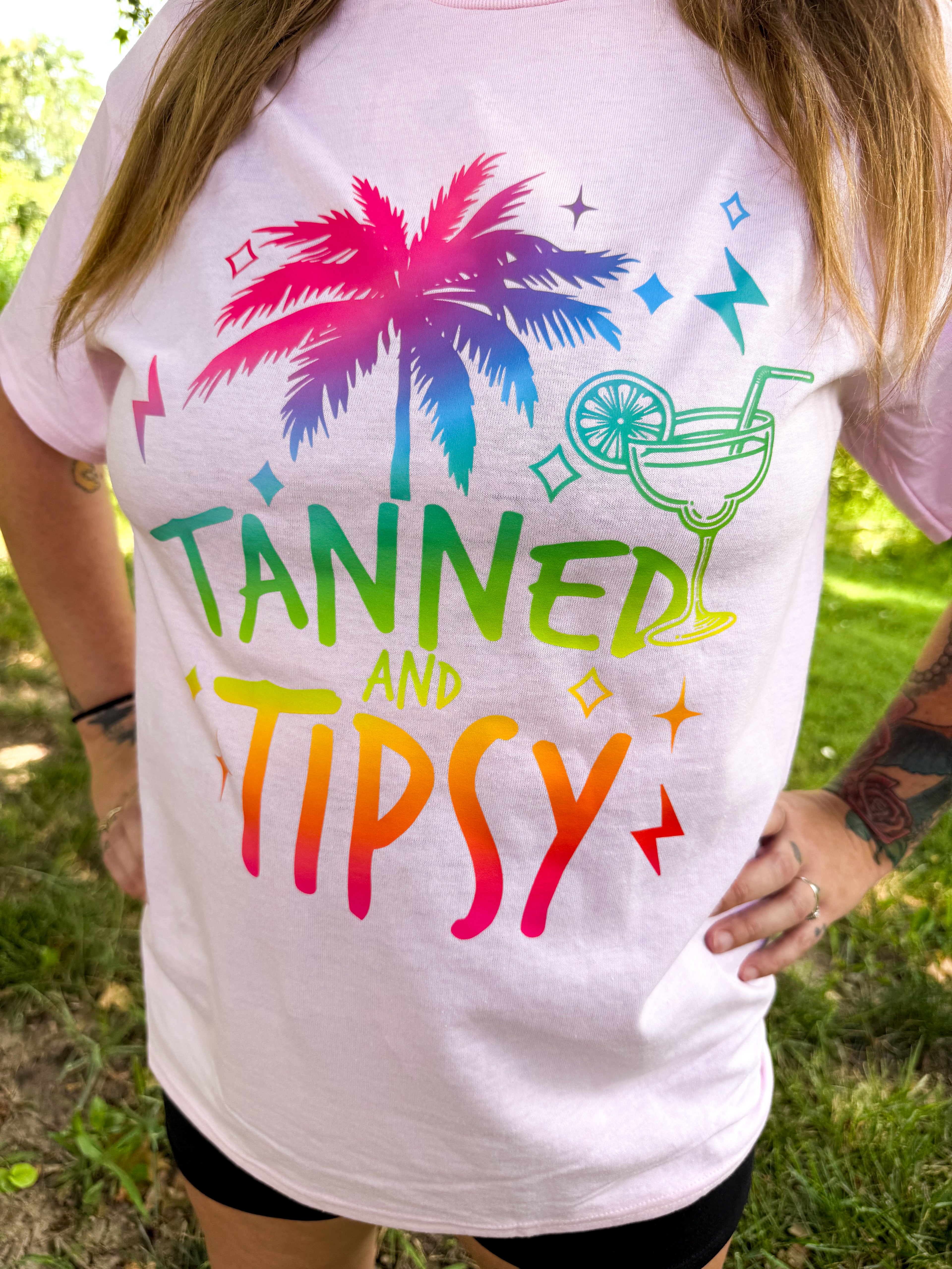 Tropical Tanned And Tipsy