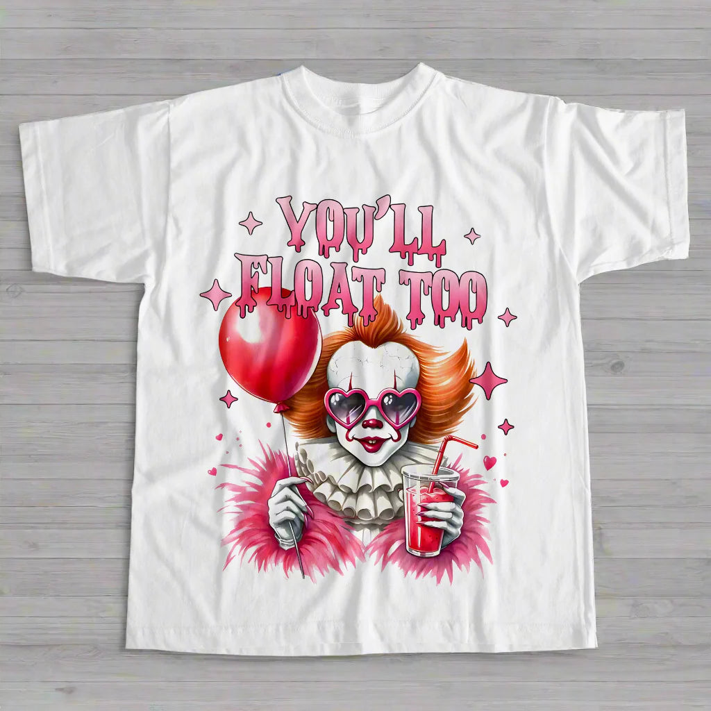Mini You'll Float Too Black 4T T-Shirt