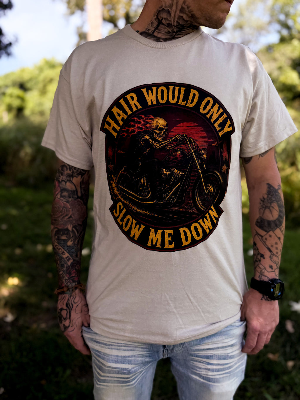 Hair Would Only Slow Me DOwn