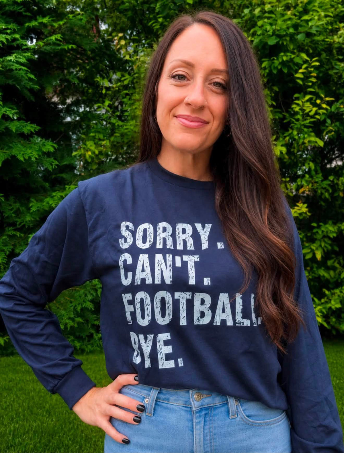 Sorry. Can't. Football. Bye